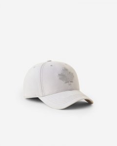Roots Modern Leaf Baseball Cap - GREY