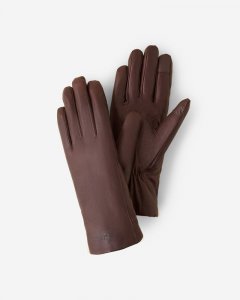 Roots Womens Touch Nappa Glove - TAN