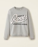 Roots Sporting Goods Relaxed Crew Sweatshirt - GREY MIX