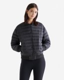 Roots Down Flight Jacket - BLACK