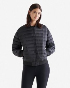 Roots Down Flight Jacket - BLACK