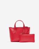 Roots Small Carryall Crossbody - RACING RED/BLACK