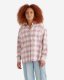 Roots Manning Oversized Flannel Shirt - ALMOND MILK
