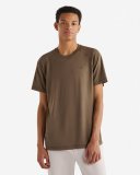 Roots Renew Short Sleeve T-Shirt - UMBER BROWN