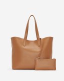 Roots Carryall Tote Cervino - TAN/POWDER PINK