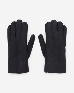 Roots Mens Shearling Glove - BLACK