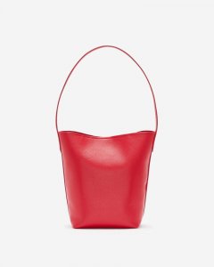 Roots Parker Shoulder Bag Cervino - RACING RED/BLACK