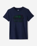 Roots Womens Inglenook Plaid T-shirt - BLACK WATCH