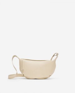 Roots Crescent Bag Cloud - BONE WHITE