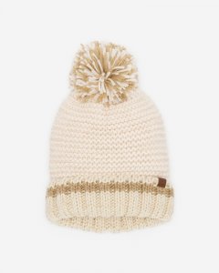 Roots Chunky Cabin Toque - OATMEAL MIX