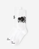 Roots Adult Cooper Beaver Sock - WHITE