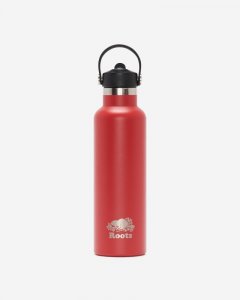 Roots Water Bottle - JAM RED