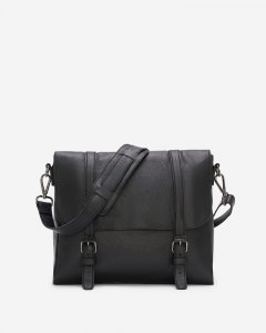 Roots Modern Satchel Cervino - BLACK