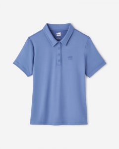 Roots Renew Short Sleeve Polo - BLUE HORIZON
