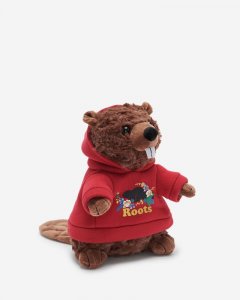 Roots Lunar New Year Beaver Stuffie - RACING RED