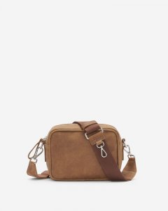 Roots Small Freedom Crossbody Tribe - NATURAL