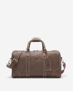 Roots Small Banff Bag Tribe - CHOCOLATE