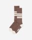 Roots Adult Sporting Goods Retro Rib Sock - CINDER BROWN Roots Adult Sporting Goods Retro Rib Sock - CINDER BROWN