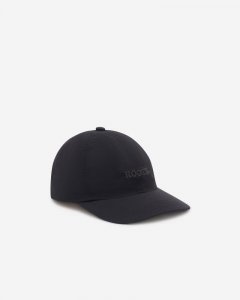 Roots Nylon Baseball Cap - BLACK