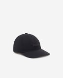 Roots Nylon Baseball Cap - BLACK