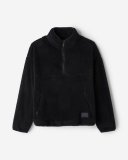 Roots Creekside Shearling Fleece Anorak - BLACK
