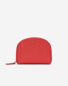 Roots Half Moon Wallet Cervino - RACING RED