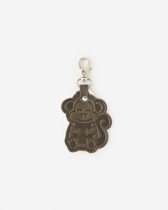 Roots Lunar New Year Monkey Key Ring - PINE