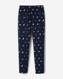 Roots Mens Holiday Pajama Pant - NAVY BLAZER