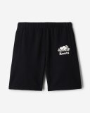 Roots Organic Original Sweatshort 10.5 Inch - BLACK