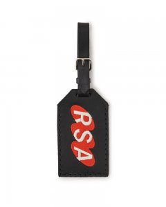 Roots X Mr. Saturday Luggage Tag - BLACK