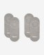 Roots Adult No Show Sock 2 Pack - GREY MIX