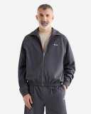 Roots Cloud Jersey Track Jacket - GRAPHITE GREY
