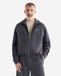 Roots Cloud Jersey Track Jacket - GRAPHITE GREY
