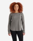 Roots Renew Long Sleeve Top - SALT & PEPPER