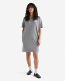 Roots Cooper Shortsleeve Sweat Dress - SALT & PEPPER