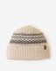 Roots Fair Isle Wool Toque - CABIN BEIGE MIX