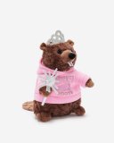 Roots X Wicked Glinda Beaver Stuffie - BUBBLE PINK