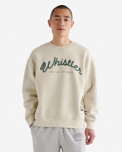 Roots Whistler Alpine Goods Crew - ALMOND MILK