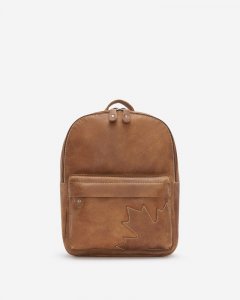 Roots Maple Leaf Backpack Tribe - NATURAL