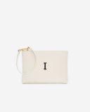 Roots Monogram Wristlet Ivory - I