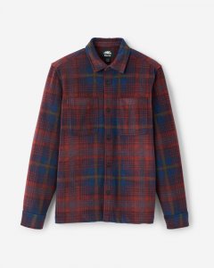 Roots Preston Microfleece Shirt - MOONLIT OCEAN BLUE