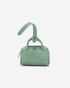 Roots Upcycle Banff Bag Charm Cervino - EUCALYPTUS GREEN