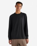 Roots Renew Long Sleeve T-Shirt - BLACK