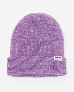 Roots Cozy Knit Toque - PASTEL LILAC MIX