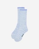 Roots Womens Roots Heritage Cotton Boot Sock - BLUE ORCHID MIX
