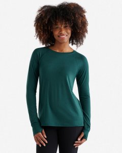 Roots Renew Long Sleeve Top 2.0 - VARSITY GREEN MIX