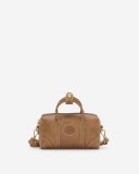 Roots Micro Banff Crossbody Tribe - NATURAL
