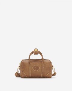 Roots Micro Banff Crossbody Tribe - NATURAL