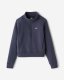Roots Cloud Fleece Half Zip Sweatshirt - INK BLUE Roots Cloud Fleece Half Zip Sweatshirt - INK BLUE