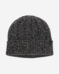 Roots Larkin Cable Wool Toque - BLACK MIX